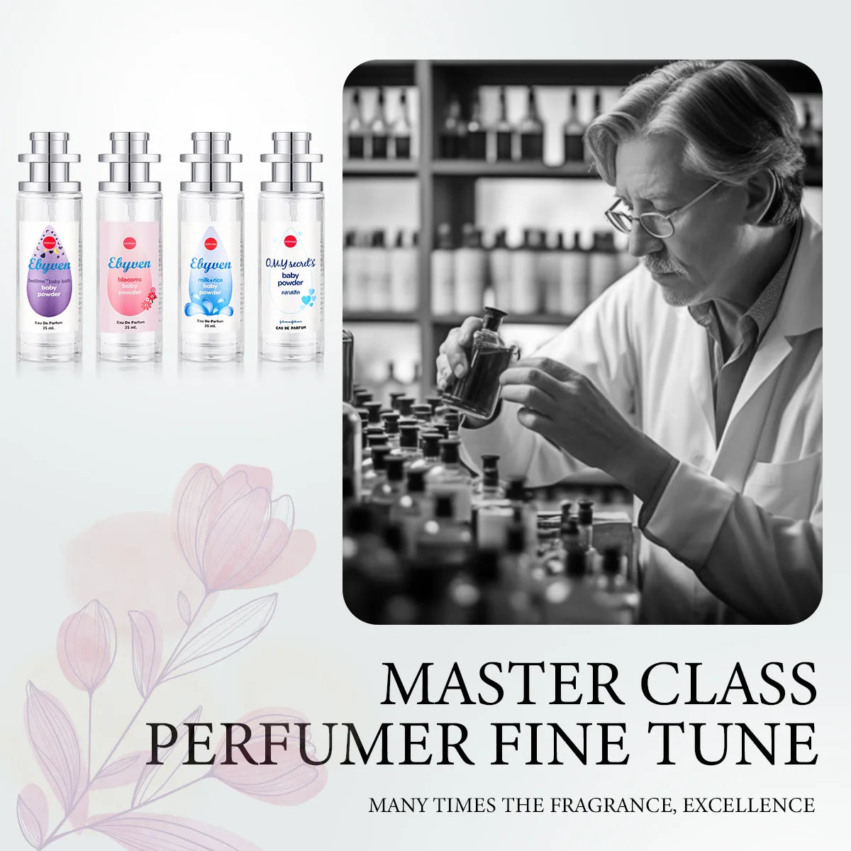 35ML Women Perfume High Quality Fresh Light Fragrance Girl Oil Pheromones Perfume Attracts The Opposite Sex Lasting Fragrance