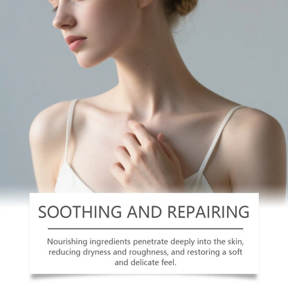 Moisturizing cream: a body cream that gently massages, nourishes and softens the body skin, and provides cleansing and skincare