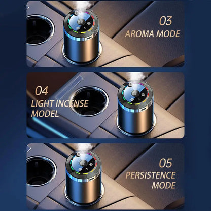 Car Diffuser Humidifier 5 Modes Car Humidifier Aromatherapy Diffusers Car Air Freshener For Car Home Office Bedroom Long