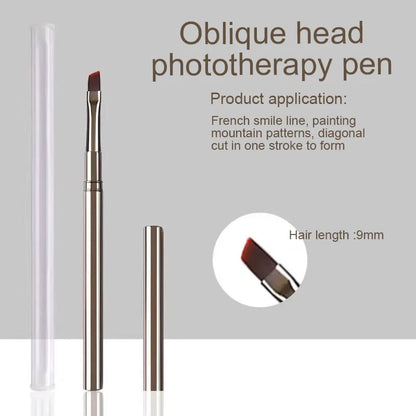 Nails Art Liner Brushes Striping Drawing Elongated Lines Painting 6/9/12/15/18mm Nail Professional Manicure Tool ZJS02