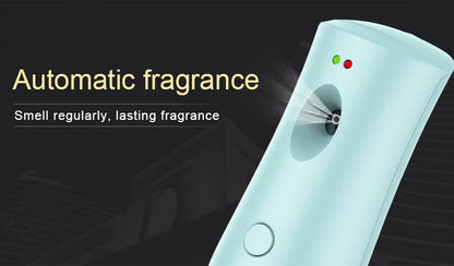 Air Freshener Aerosol Dispenser Fragrance Aerosol Spray Dispenser Car Household Wall-mounted Automatic Adjustable Aroma Diffuser