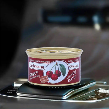 Car Flavoring Car Air Fresheners Perfume Canned Wood Blocks Coffee Flavor Long-Lasting Auto Aromatherapy Car Deodorant Supplies
