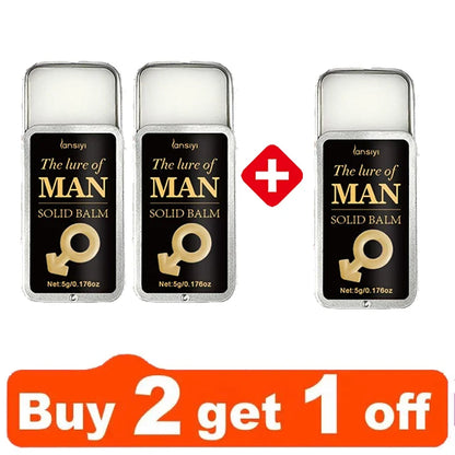 Women Men Body Heterosexual Hormones Perfume Solid Balm Long-lasting Scent Portable Solid Perfume Cologne Fragrance