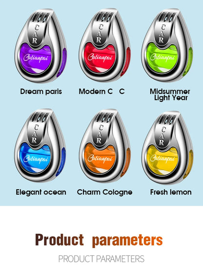 Car Air Freshener Fragrance Car Interior Air Vent Creative Diffuser Lasting Pendant Aromatherapy For Auto Smell Perfume Scent