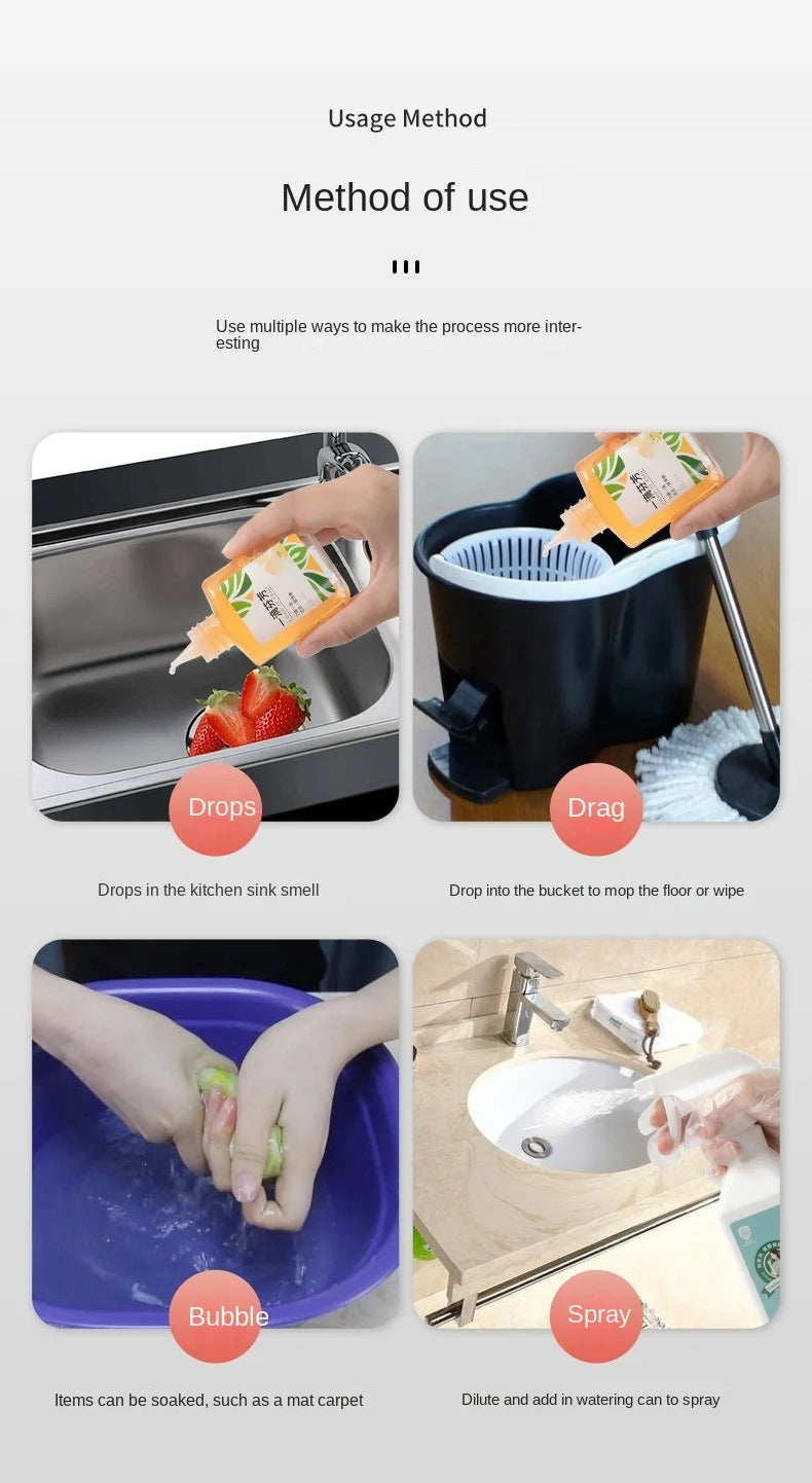 50ML A Drop of Fragrance Freshener Air Freshener Household Deodorizer for Bathroom Diffusion Long-lasting Freshness Detergent