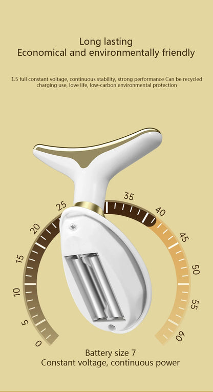 Face Neck Massager Household Lifting And Firming Facial Electric Introduction Lifting And Firming Beauty Massage Face Care Tools