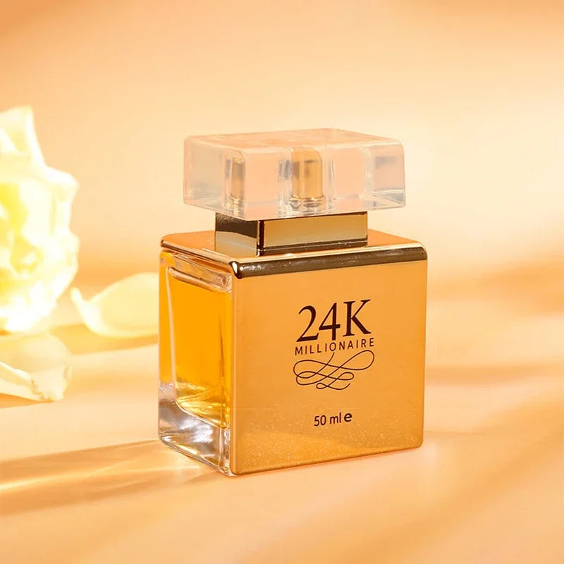24k Women's Perfume Intoxicated Fresh Lasting Natural And High-Grade Gift Perfume Attract the Opposite Sex Perfume