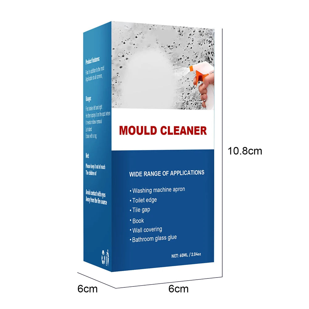 60ML Bathroom Cleaner Spray Powerful Out Stains Remover Quickly Remove Descale Toilet Cleaning Accessories Multi-Purpose Cleaner