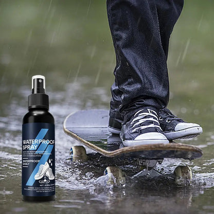 Shoe Protector Spray 120ml Rain and Stain Waterproof Shoe Spray Fabric Water Shield Waterproofing Spray for Hunting Hiking