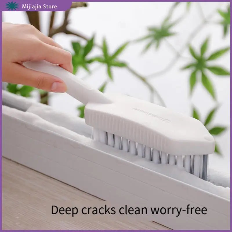 1 Pcs Bathroom Floor Brush Bathroom Space Cleaning Brush Cleaning Floor Washing Wall White