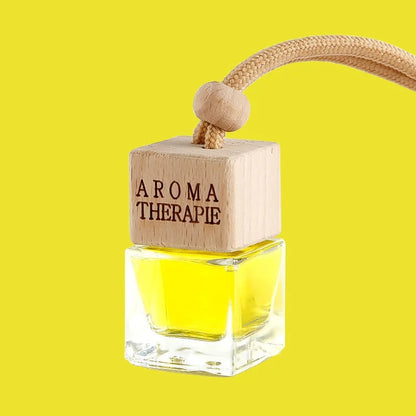 Wood Hanging Car Air Freshener Diffuser Perfume Aromatherapy Essential Oil Bottle Hanging Car Air Freshener Car Auto Accessories