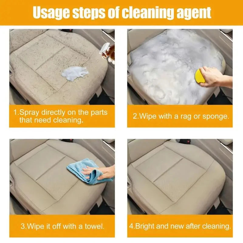 LEIBOO Multi-purpose Foam Cleaner Cleaning Agent Automoive Car Interior Home Foam Cleaner Home Cleaning Foam Spray Cleaners