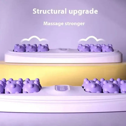 Foot Massager Dual-wheel Foot Massager Relieve Foot Fatigue Relaxe Acupuncture Point Promote Blood Circulation Acupuncture Massa