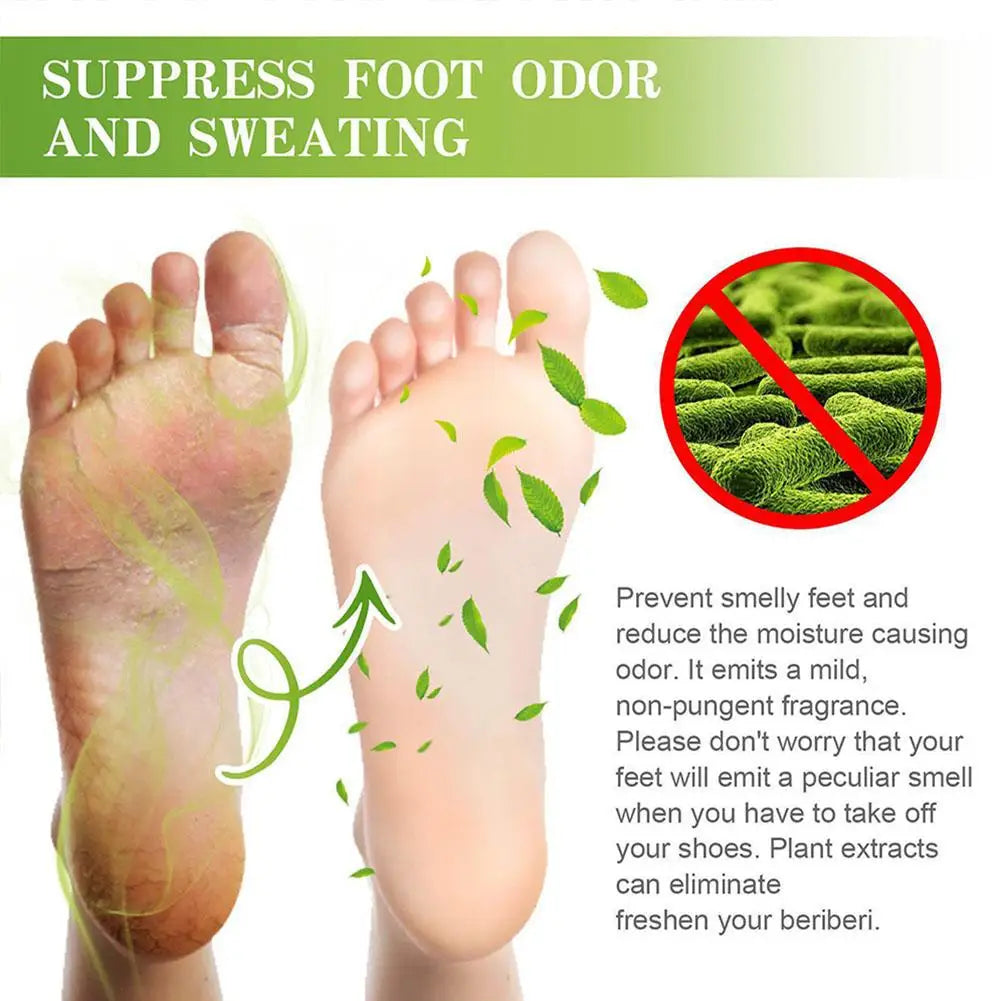 Fresh Foot Deodorant Spray Foot Spray Shoe Odor Remover For Sweaty Feet Natural Shoe Deodorizer And Foot Spray W5G1