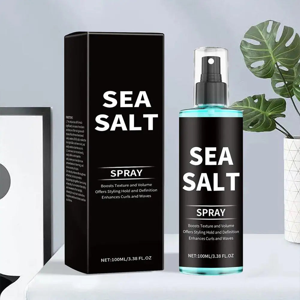 Sea Salt Texturizing Spray For Hair-Volumizing Curl Enhancing Spray Lightweight Hold, Adds Beachy Waves, Natural Matte Finish