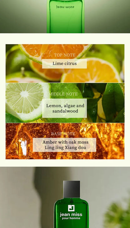 Original brand men's perfume, long-lasting light fragrance, cologne, floral scent, fresh and charming, not pungent