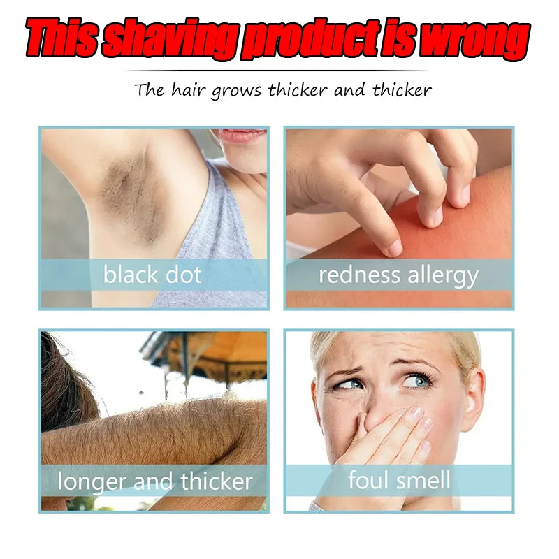 Hair Removal Spray Painless Hair Care Products for Ladies Armpit Legs Arms Body Health Painless Hair Remover for Men Woman New