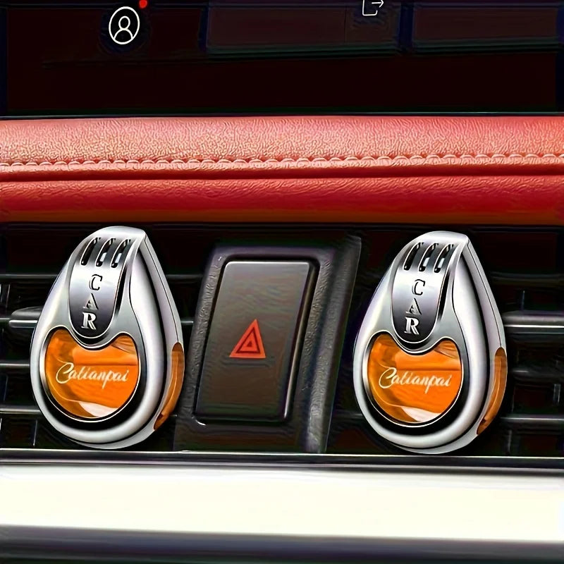 Car Air Freshener Fragrance Car Interior Air Vent Creative Diffuser Lasting Pendant Aromatherapy For Auto Smell Perfume Scent
