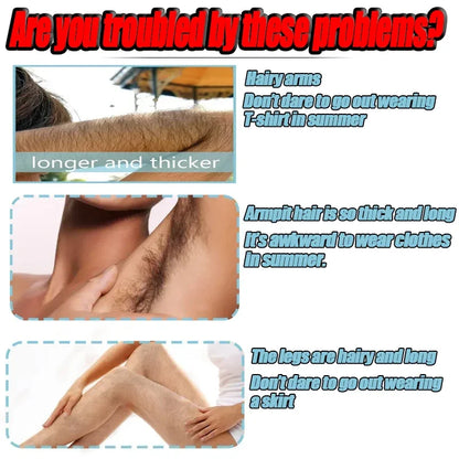 Hair Removal Spray Painless Hair Care Products for Ladies Armpit Legs Arms Body Health Painless Hair Remover for Men Woman New