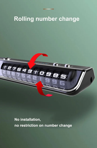 Car Air Freshener Multifunction RGB Music Pick-Up Car Perfume USB Rechargeable Automotive Smell Parking Phone License Plate Cool