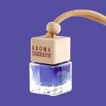 Wood Hanging Car Air Freshener Diffuser Perfume Aromatherapy Essential Oil Bottle Hanging Car Air Freshener Car Auto Accessories