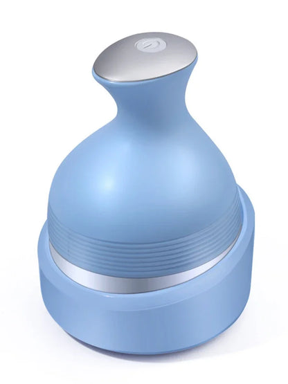 Electric Cordless Hair Scalp Massager with Kneading 4 Massage Nodes Handheld Portable Head Scratcher Massager Stress Relax