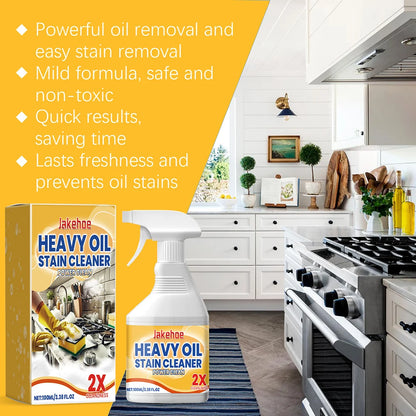 100ml Heavy Oil Cleaner Kitchen Oil Stain Powerful Degreaser Oil Stains Remover Cleaning Grills Oven Home Cooktop Cleaning Spray