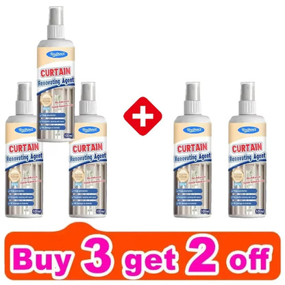 Curtain Cleaning Spray Fabric Sofa Curtain Cleaning And Care Kit Multi-functional Cleaner