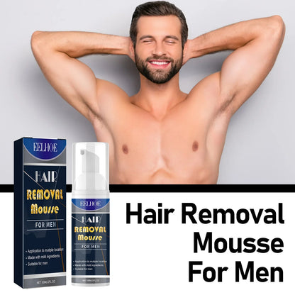 Powerful Hair Removal Mousse Permanent Painless Hair Remover for Men Armpit Legs Hair Growth Inhibitor Depilatory Cream Care