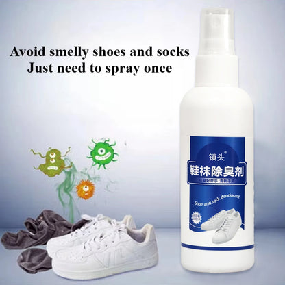 1/2/3pcs 100ml Shoes Socks Deodorizing Removal Spray Footwear Deodorant Antibacterial Antiperspirant Fresh Air Stink Remover