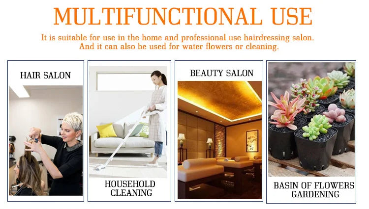 250ML Hairdressing Spray Bottle Salon Barber Hair Tools Water Sprayer Transparent Make-up Style Portable Plastic Spray Bottles