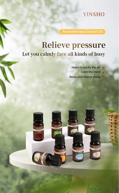 New 13 flavors 10ml essential oil air humidifier household water-soluble DIY multifunctional deodorant spray freshener