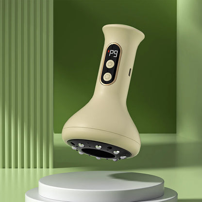 Electric Hot Stone Massager Warm Moxibustion Guasha Tool Wireless Hot Compress Body Scraping Physiotherapy Back Face Massage