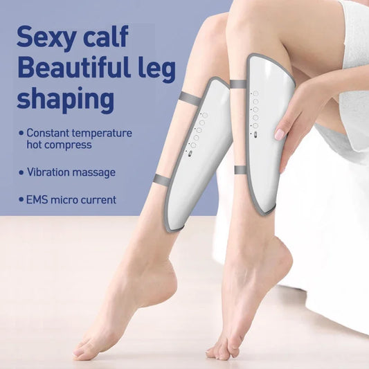 EMS Calf Massager Relieves Pain Constant Temperature Hot Pressure Vibration Massager Varicose Veins Relieves Fatigue