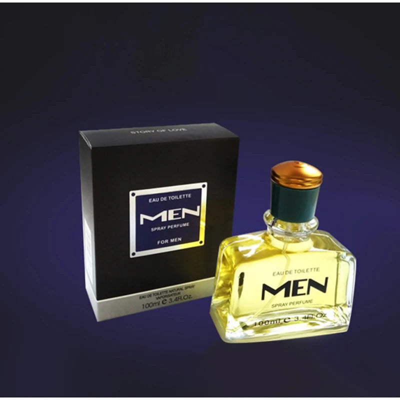 Men's Perfume 100ml Cologne Fresh Lasting Temptation Fragrance Charming Pheromone Spray Man Confidence Perfume