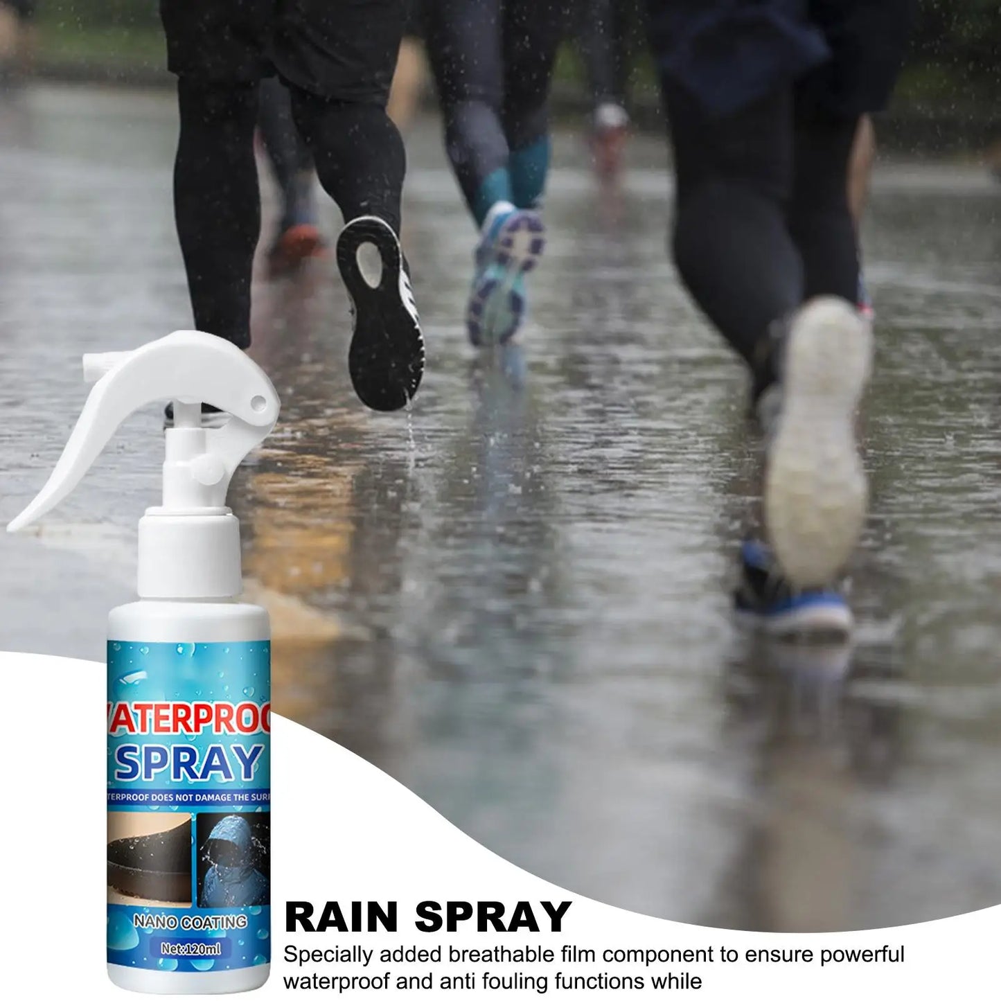 120ml Waterproof Spray for Shoes Tennis Shoe Protector Spray Shoe Stain Protector Spray Shoe Protection Tool for Sneakers