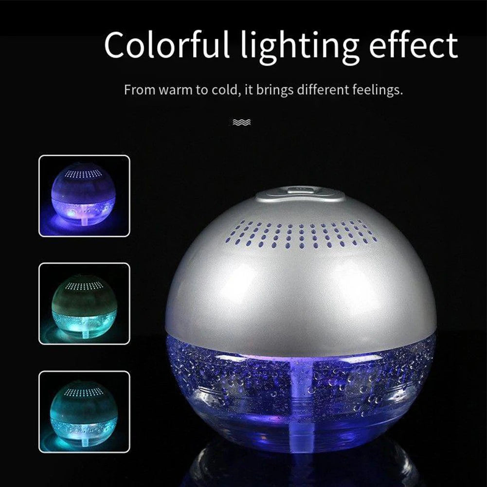 Filtration Air Revitaliser Fresh Air Freshener Easy To Use LED Light Refreshes Revitaliser Indoor Air Humidity