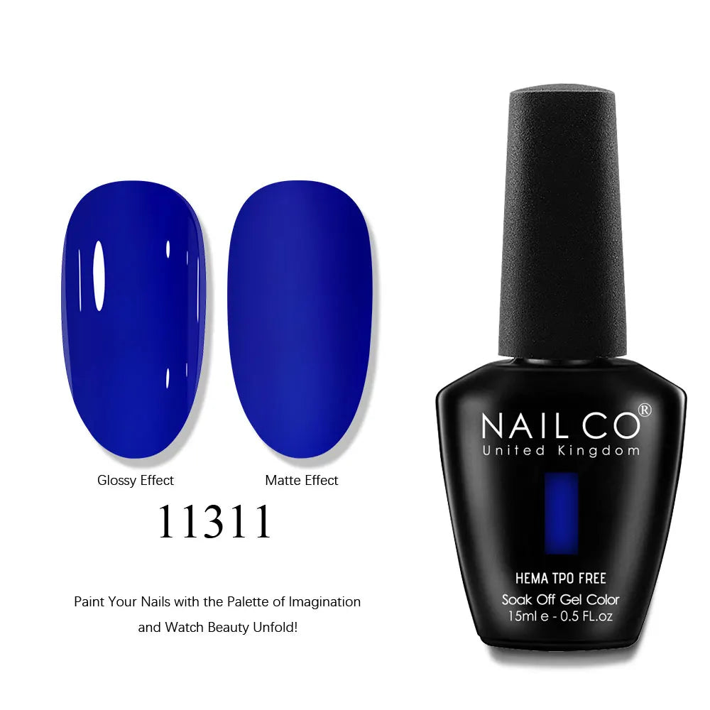 NAILCO 2025 Winter 15ML Gel Nail Polish Nails Semi-permanent UV Varnish High Quality Glass Bottle Nail Art Polish For Manicure