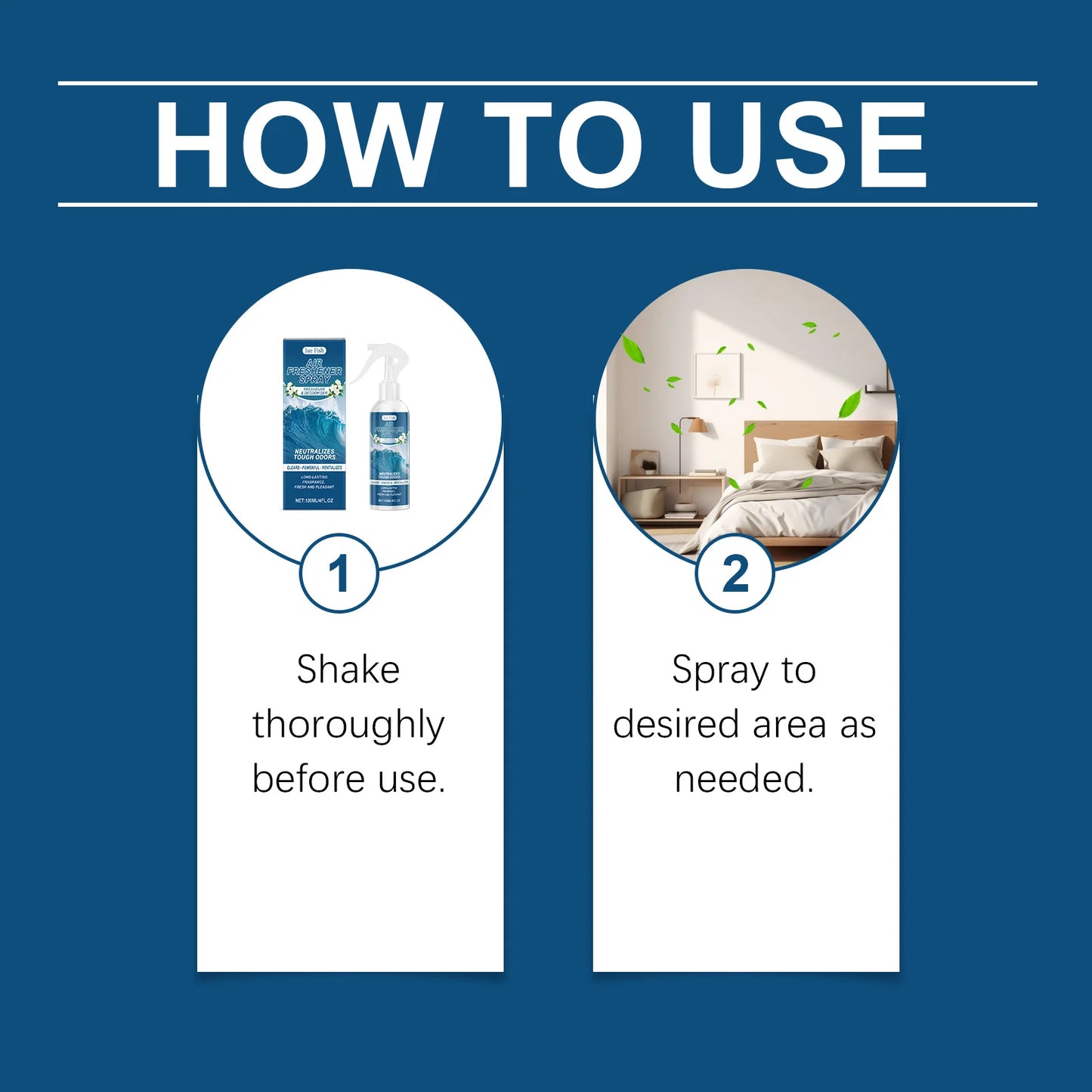 Indoor Air Freshener Spray Jasmine Scent With Long Lasting Fragrance Living Room Bedroom Bathroom Indoor Household Spray