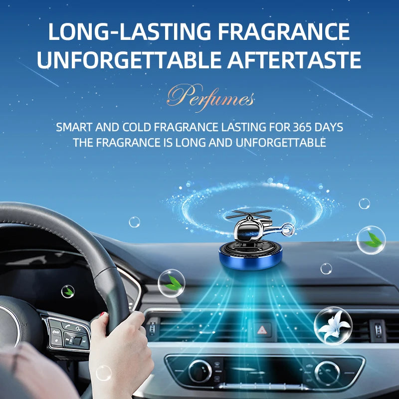 Car Aromatherapy Air Freshener Car Fragrance Perfume Fresh Vent Air Aromatherapy Interior Cars Auto Accessories Solar Plane