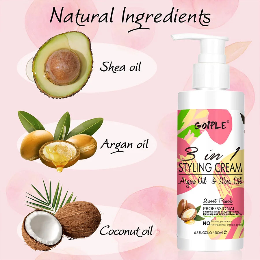 Thermal Protection Spray Protects Against Heat and UV Damage Hair  Styling Cream Hairstyle Care Products for Straight and Curly