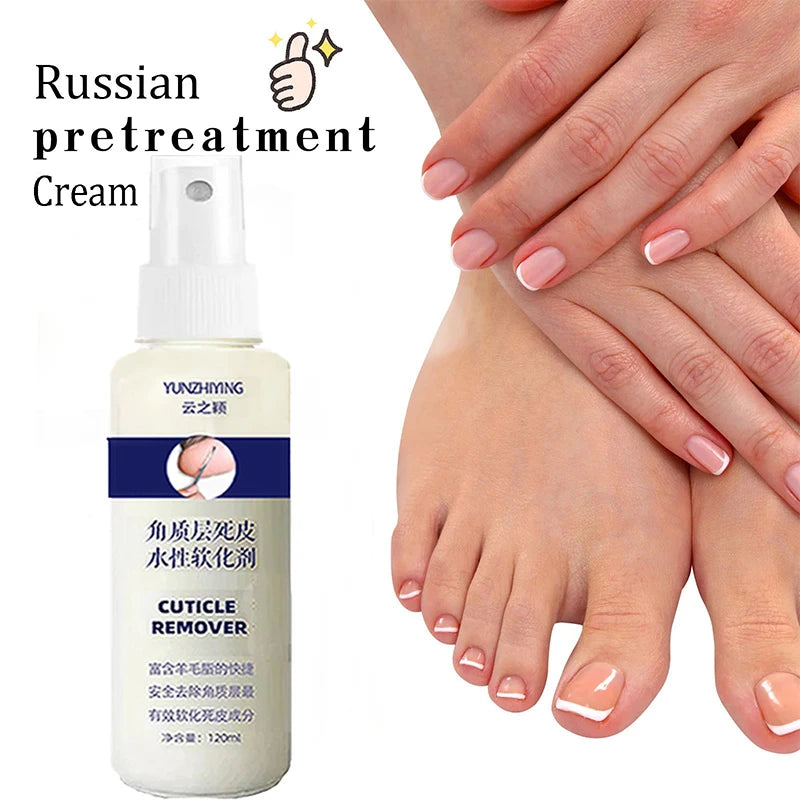 120ml Foot Exfoliator Spray Softener 6 Seconds Remove Dead Skin & Calluses Foot Mask Anti-Cracked Heel Enhancer Nail PedicureKit