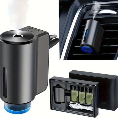 Car Air Purifiers Purifier Humidifier Freshener Essential Diffuser Fragrance Aroma AI Aromatherapy Perfume Oil Ionizer Generator