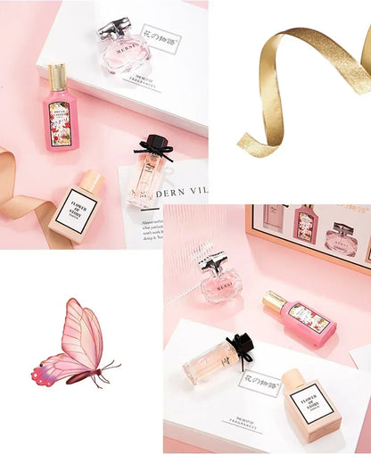 Womens Perfume Floral Scent Eau de Parfum 110ml Gift Box Four Piece Set Pheromone Balminess Духи Fragrance For Her