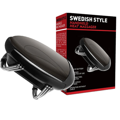 Barber Massager Professional Vibration Massager Barbershop Cordless Handheld Heat Massager USB Charging Body Massager