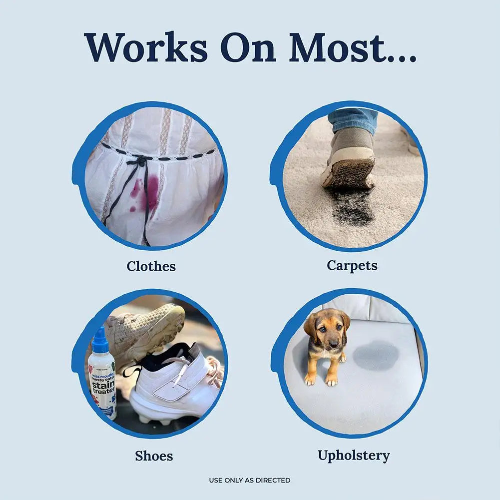 300ML Clothes Decontamination Spray for Clothes Grease Coffee Food Stains Long Lasting Freshness Quick Clean Fabric Cleaner Tool