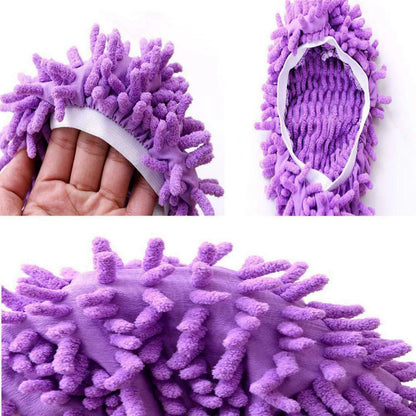 2PCS Multifunction Floor Dust Cleaning Slippers Lazy Mopping Shoes Home Floor Clean Micro Fiber Cleaning Shoes Cover для кухни