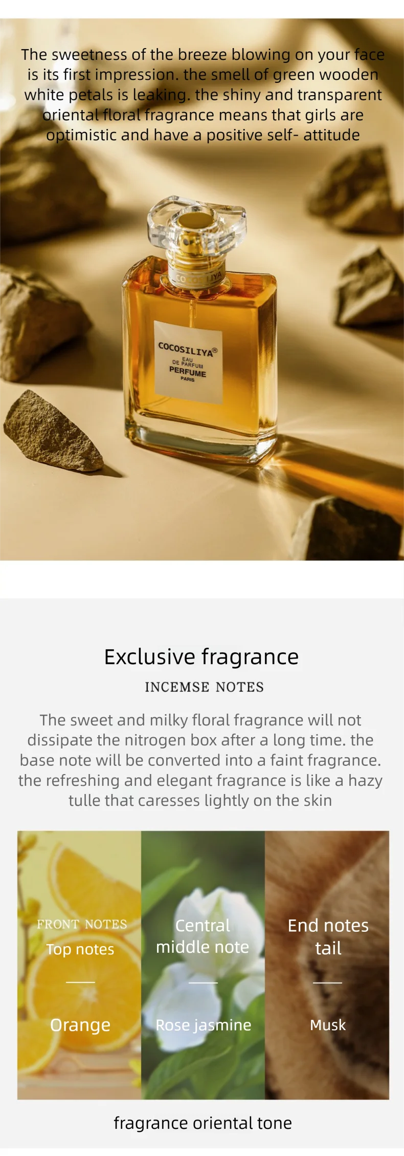 50ml Perfume For Women 50ML Perfume Long-Lasting Fragrance Light Fresh Scent Fragrance Unique Niche Everyday Elegance Perfume