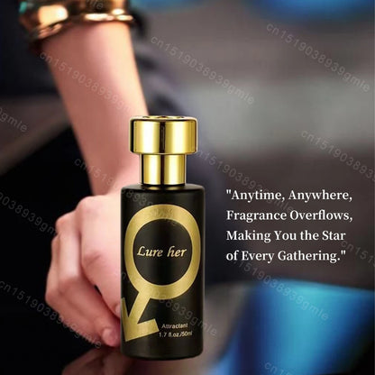 Pheromone Seductive Men's Perfume Attract Woman Charming Fragrance Flirting Dating Scent Long Lasting Body Spray Eau De Toilette