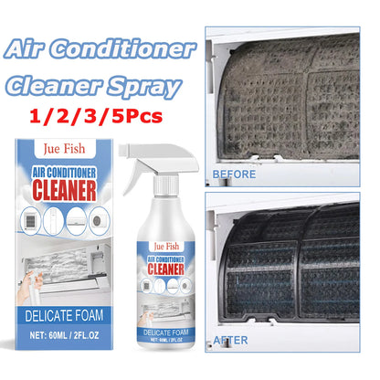 Air Conditioner Cleaner Spray Deeply Cleans Internal Dust Bacteria Removes Odors Washing Foaming Cleaner No Disassembly Washing